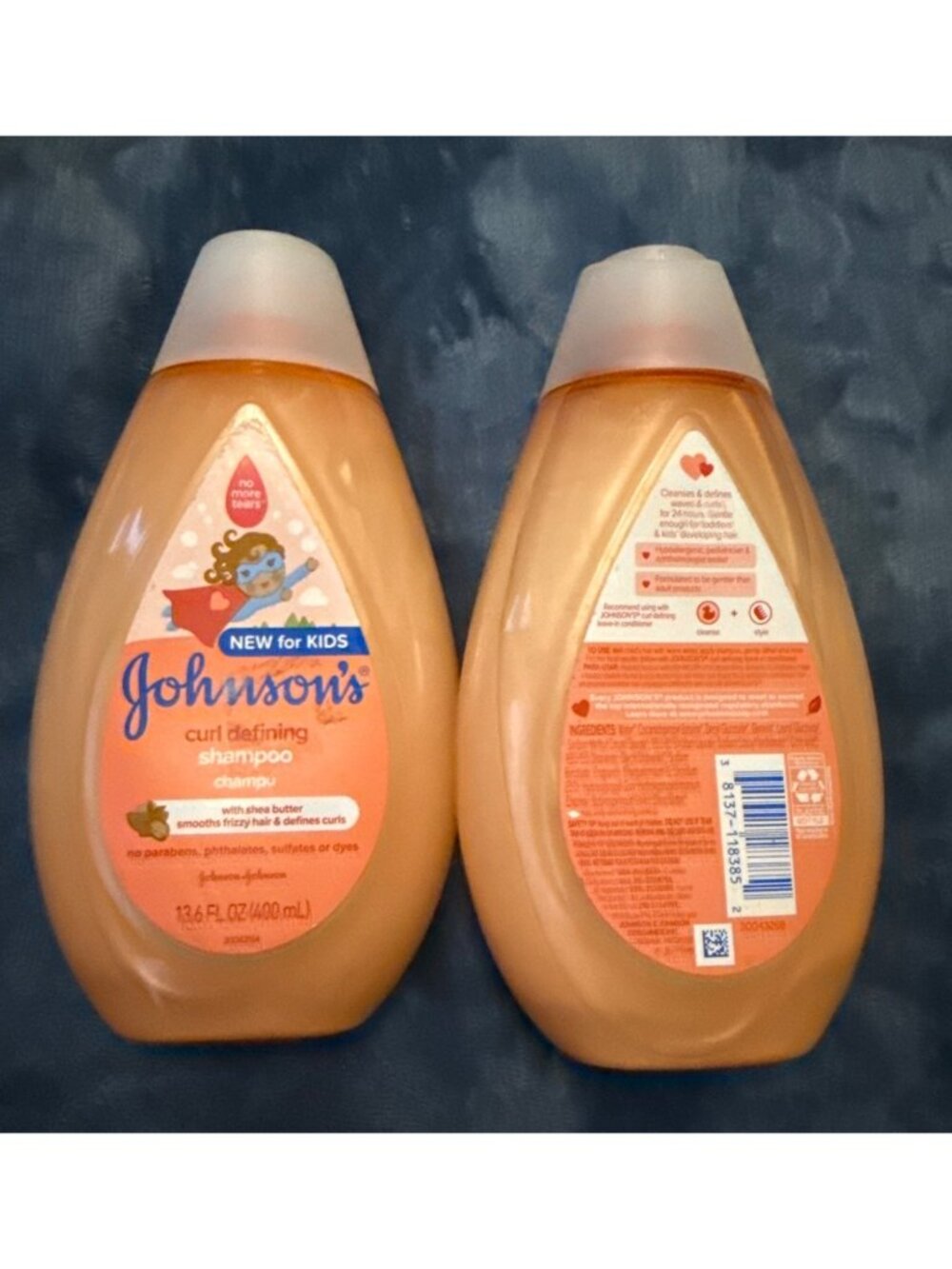 Johnsons Curl Defining Shampoo 13.6 Oz With Shea Butter For Kids Smooth Frizz-Fr